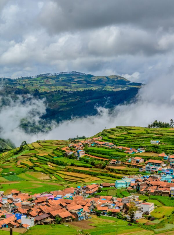 Landscape,Of,Ooty.,Ooty,Or,Ootacamund,Is,A,Popular,Hill